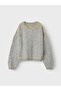 long-sleeved knitted sweater