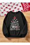 Christmas Tree Front Printed Unisex Oversize Sweatshirt1 Hoodie - 2