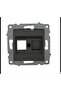 Ovivo Grano Black - مقبس بيانات، بدون جاك، بدون إطار