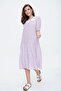 Dress with Lace Detail on the Collar