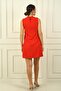 Women's Window Detail Sleeveless Short Dress - 4