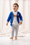 - 3-Piece Set with 3 Bear Regulated Quilted Baby Boy Cardigan - 7