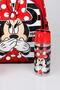 NEW SEASON LICENSED MINNIE MOUSE SCHOOL BAG, LUNCH BOX AND WATER BOTTLE 500 ML SCHOOL SET - 3