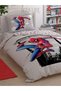 Disney Spiderman Cloudy Single Duvet Cover Set (Licensed Cartoon Heroes Cotton) - 2