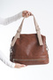 Women's Daily Soft Leather Shoulder Cross Sleeve Bag - 5