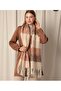 Shawl Scarf Thick Soft Fabric Milk Brown Tones Winter Outerwear