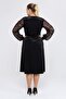 Plus Size Double Breasted Lapel Velvet Dress 9E-2252 - 7