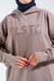 1596_ سويت شيرت حجاب كبير الحجم مطرز مقاس كبير - 5