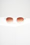ROYAL EYEWEAR RE982 TRANSPARENT BROWN SUNGLASSES - 3