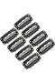 Hairless Baby Buckle 5 Pieces Black Snap Clip Baby Buckle