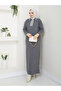Wonderful Buttoned Knitwear Dress - 8