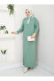 Wonderful Buttoned Knitwear Dress - 6