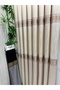 Nivemeshome Mosaic Ft614163 V-101 Cream 1/3 Close Pleated Background Curtain Apm - 8
