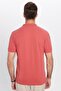 Men's Slim Fit Slim Fit Cotton Soft Texture Cool-Keeping Fabric Plain Pique Polo Neck T-Shirt - 5