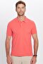 Men's Slim Fit Slim Fit Cotton Soft Texture Cool-Keeping Fabric Plain Pique Polo Neck T-Shirt - 4