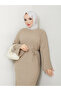 Wonderful Lacing Belted Knitwear Dress - 7