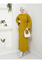 Wonderful Lacing Belted Knitwear Dress - 7