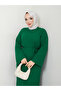 Wonderful Lacing Belted Knitwear Dress - 6