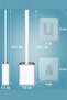 White Color Silicone Toilet Brush / Bendable Practical Silicone WC Toilet Bowl Brush - 5