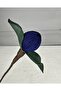 Artificial Latex Top Flower Pot Blue - 3