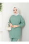 Wonderful Corded Knitwear Comfortable and Stylish Double Set - 2