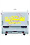 Camp Life Sticker 120X50 1 Piece Auto Sticker - Camping Caravan Sticker Wall Sticker