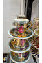 Esterhomedecor 6 Seater Porcelain Hand Painting Coffee Cup Set - 2