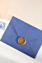 Sealed Letter Set with Envelopes in Navy Blue / Gift, Scrapbook - 2