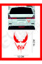 16X12 cm Venom Sticker - Car, Motorcycle, Helmet, Laptop, Glass Written