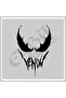 16X12 cm Venom Sticker - Car, Motorcycle, Helmet, Laptop, Glass Written - 2