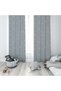Colorful Star Patterned Children's and Baby's Room Background Curtain 2 Wings Tla-263 - 3