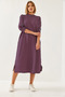 Women's Multicolor Long Flared Dress 60351252 - 3