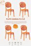 PLUTO LÜX CAFE &  RESTAURANT  SANDALYESİ 4 Lü Set