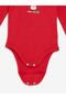 Lcw Baby Crew Neck Long Sleeve Printed Baby Girl Snapback Bodysuit 2-Pack (W4) - 5