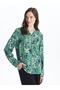 Lcw Grace Printed Collar Patterned Women's Blouse (W4)