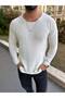 Sweater Oversize Knitted Natural Cotton Non-Pilling Sweater Casual Style Knitwear Sweatshirt Flowy Model - 3