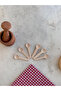Mini Set of 6 Spice Spoons, 6 Spice Spoons from Natural Beech Wood - 6