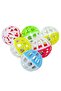 Pet play ball with rattle (visual representation)