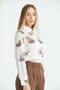 Women's Leopard Satin Shirt - 3