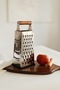 Steel Grater with Wooden Handles