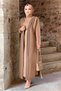 Women's Tan Striped Knitwear Cardigan 22102 - 2