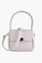 Gold Detailed White Double Shoulder Bag Maria