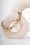 Salerno Gold Steel Bracelet - 3