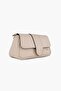Women's Beige Strap Leather and Shoulder Bag Juliette - 4