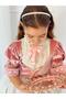 Powder Pink Velvet Vintage Baby Girl Dress,Birthday Dress,Photography Shoot Dress,Suitable for 0-12 Years Old - 3