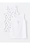 Lcw Kids Printed Girls' Undershirt 2-Pack (W4)