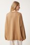 Bow Detailed Oversize Knitwear Sweater Bi̇sküvi̇ Lkb0009 - 4