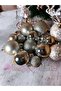 Christmas Tree Ornament Big and Small 18 Piece Silver Christmas Ball Set (6Pcs 6cm 6Pcs 4cm 6Pcs 3cm) - 4