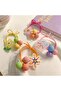 So-Much Vibrant Colors Rubber Buckle\Wristband Purple Butterfly - 3