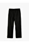 Trousers High Waist Comfortable Fit Textured Normal Leg - 7